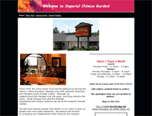 Tablet Screenshot of imperialchinesegarden.com